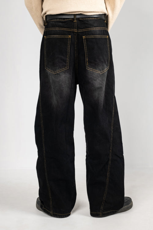 Urban drift black baggy jeans