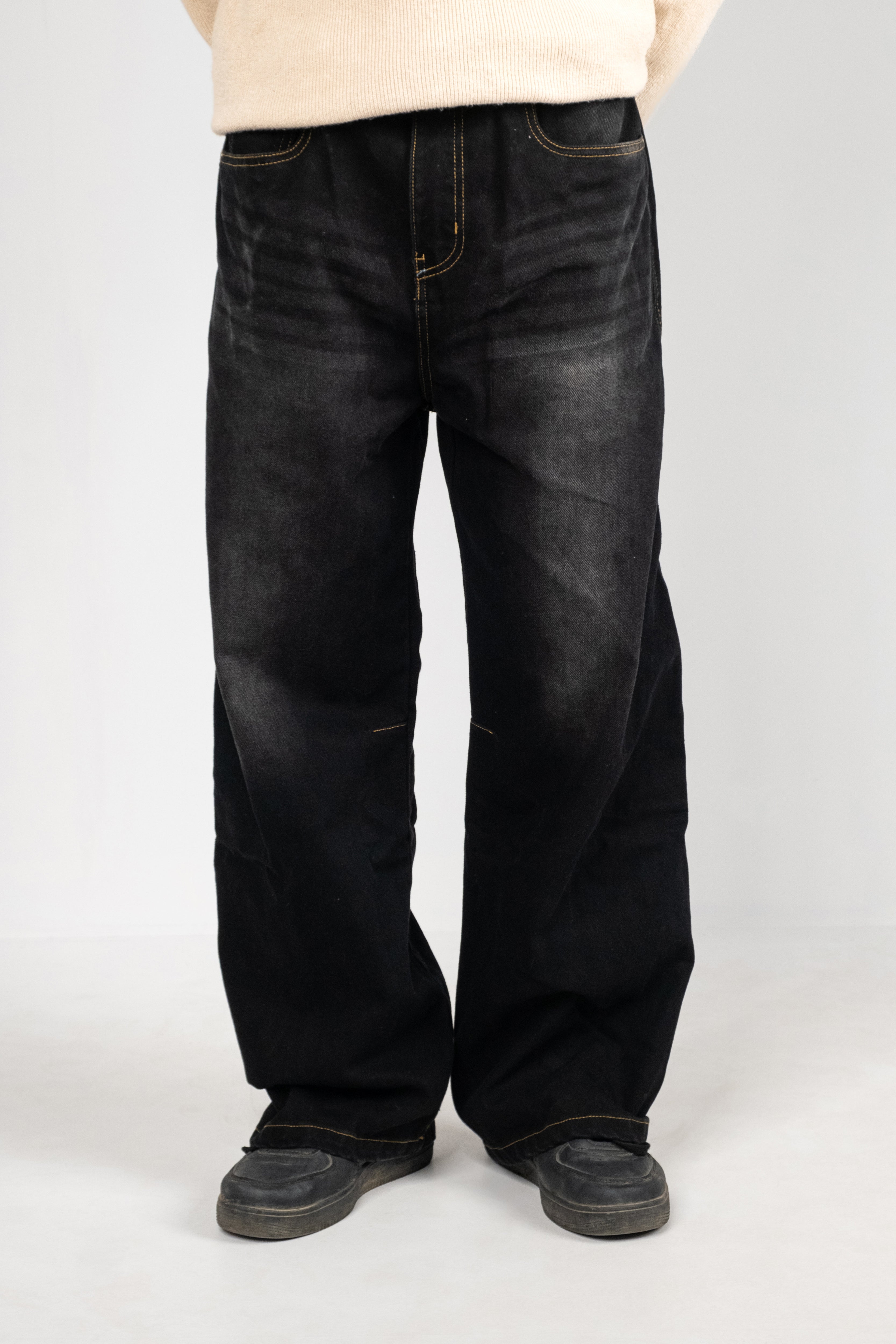 Urban drift black baggy jeans