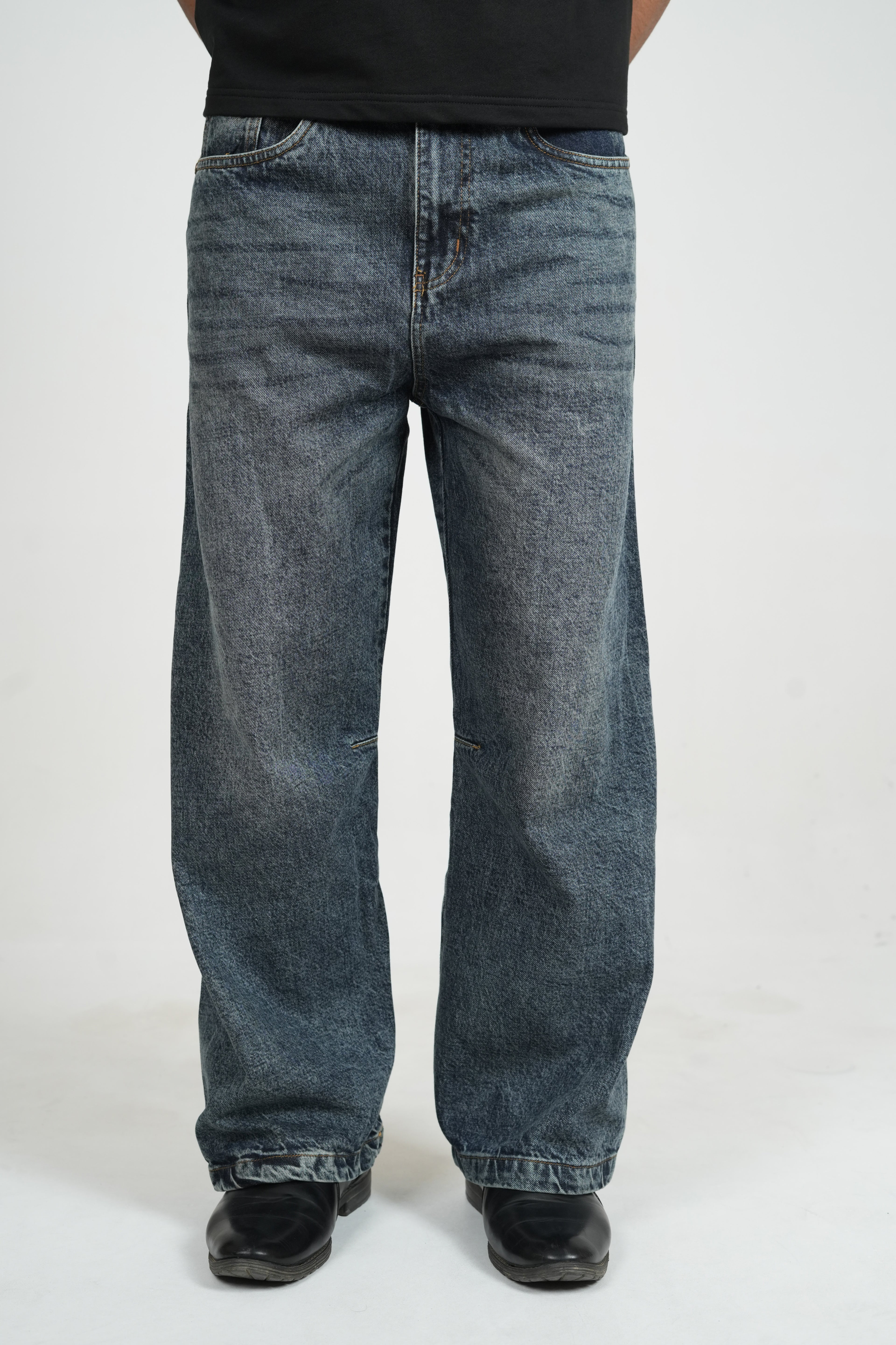 Urban drift -stone wash baggy jeans