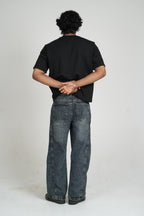 Urban drift -stone wash baggy jeans