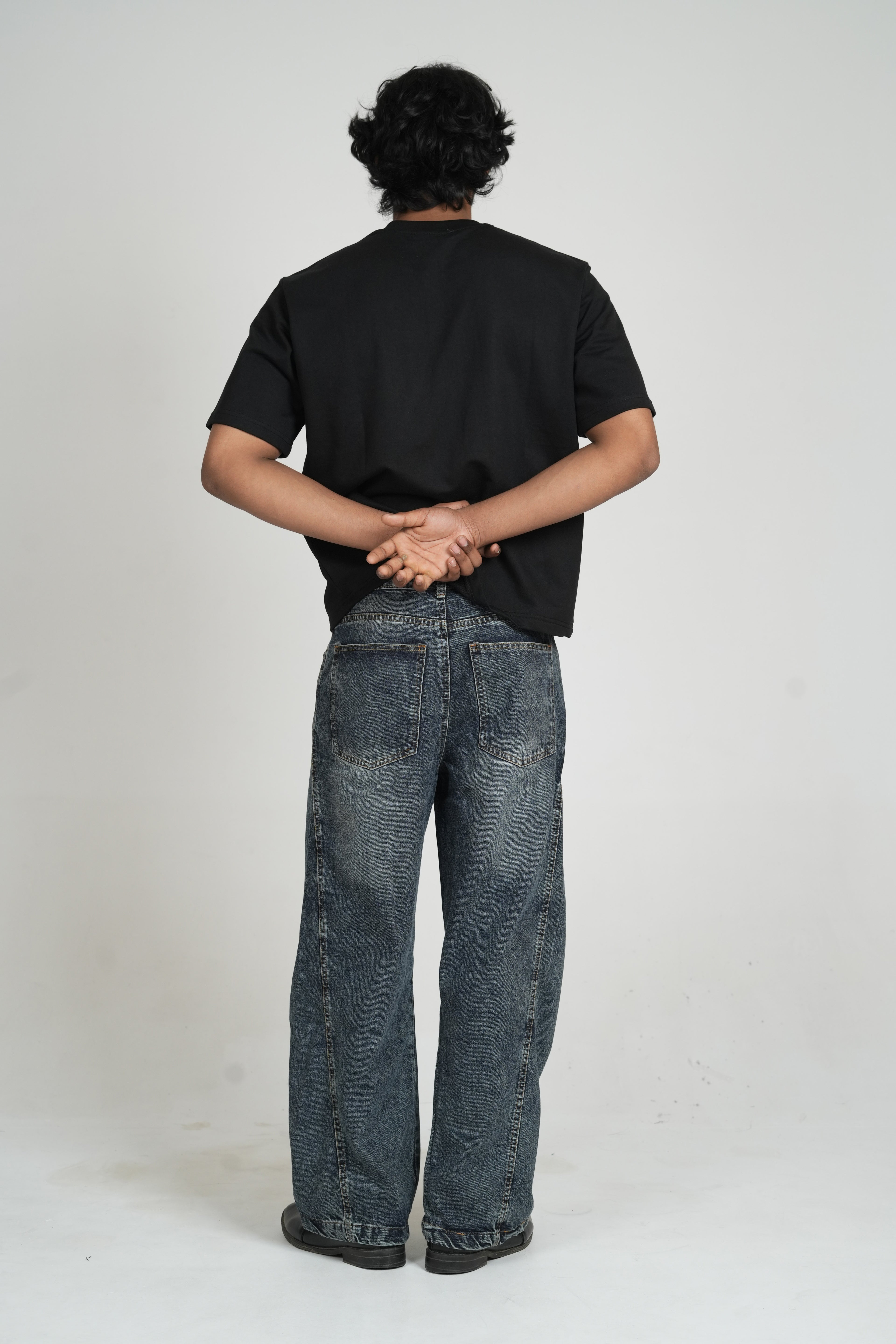 Urban drift -stone wash baggy jeans